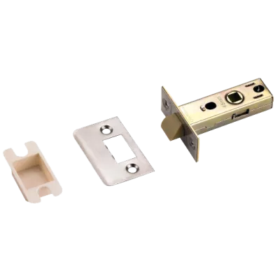 Защелки врезные межкомнатные пластиковый язычок ARCHIE 45 мм пластиковый язычок LP 6-45 N, Цвет Хром